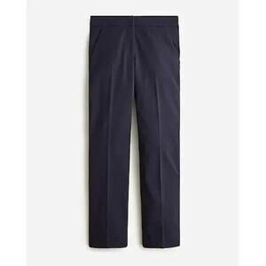 J.Crew Kate Straight Leg Pant in Bi-Stretch Cotton Blend - 14